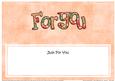 Just for You Large Dl Matching Insert
