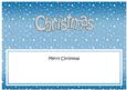 Xmas Merry Christmas Matching Large Dl Insert