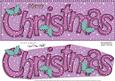 Large Dl Merry Christmas Quick Card 3D Decoupage