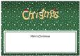 Xmas Merry Christmas Matching Large Dl Insert
