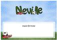 Birthday Neville Matching Large Dl Insert