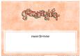 Birthday Granddaughter Matching Large Dl Insert