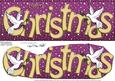 Large Dl Merry Christmas Quick Card 3D Decoupage