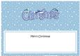 Xmas Merry Christmas Matching Large Dl Insert