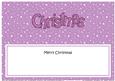 Xmas Merry Christmas Matching Large Dl Insert