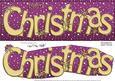 Large Dl Merry Christmas Quick Card 3D Decoupage
