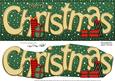 Large Dl Merry Christmas Quick Card 3D Decoupage