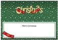 Xmas Merry Christmas Matching Large Dl Insert