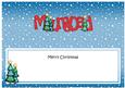 Xmas Christmas Mum & Dad Matching Large Dl Insert