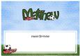 Birthday Matthew Large Dl Matching Insert