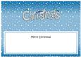 Xmas Merry Christmas Matching Large Dl Insert