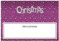 Xmas Merry Christmas Matching Large Dl Insert