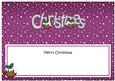 Xmas Merry Christmas Matching Large Dl Insert