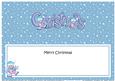 Xmas Merry Christmas Matching Large Dl Insert
