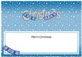 Xmas Merry Christmas Matching Large Dl Insert
