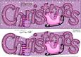 Large Dl Merry Christmas Quick Card 3D Decoupage