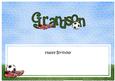 Birthday Grandson Large Dl Matching Insert