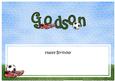 Birthday Godson Large Dl Matching Insert
