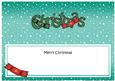 Xmas Merry Christmas Matching Large Dl Insert