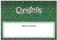 Xmas Merry Christmas Matching Large Dl Insert