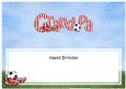 Happy Birthday Grandpa Matching Large Dl Insert