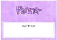 Birthday Partner Large Dl Matching Insert