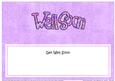 Get Well Soon Matching Large Dl Insert