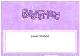 Birthday Best Friend Matching Large Dl Insert