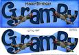 Happy Birthday Grampy Large Dl 3D Decoupage