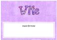 Happy Birthday Wife Matching Large Dl Insert