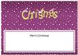 Xmas Merry Christmas Matching Large Dl Insert