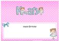 Birthday Katy Large Dl Matching Insert