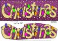 Large Dl Merry Christmas Quick Card 3D Decoupage