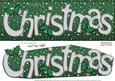Large Dl Merry Christmas Quick Card 3D Decoupage