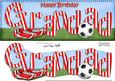 Large Dl Happy Birthday Grandad Card & 3D Decoupage