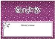 Xmas Merry Christmas Matching Large Dl Insert