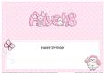 8th Birthday Aliyah Matching Large Dl Insert