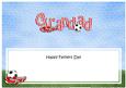 Fathers Day Grandad Matching Large Dl Insert
