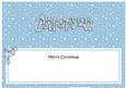 Merry Christmas All of You Matching Large Dl Insert