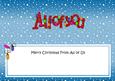 Merry Christmas All of You Matching Large Dl Insert