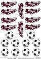 Footballs & Football Boots 3D Decoupage Designs
