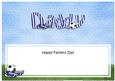 Happy Fathers Day Daddy Matching Large Dl Insert
