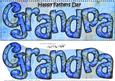 Large Dl Fathers Day Grandpa Card & 3D Decoupage