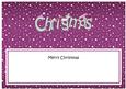 Xmas Merry Christmas Matching Large Dl Insert