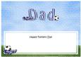 Happy Fathers Day Dad Matching Large Dl Insert