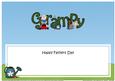 Happy Fathers Day Grampy Matching Large Dl Insert