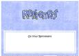 On Your Retirement Large Dl Matching Insert