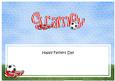 Happy Fathers Day Grampy Matching Large Dl Insert