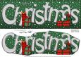Large Dl Merry Christmas Quick Card 3D Decoupage