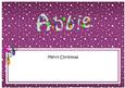 Xmas Merry Christmas Abbie Matching Large Dl Insert